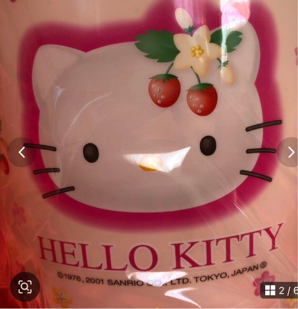 【希少レトロ品】ハローキティ プラスチックバケツ 2001年製