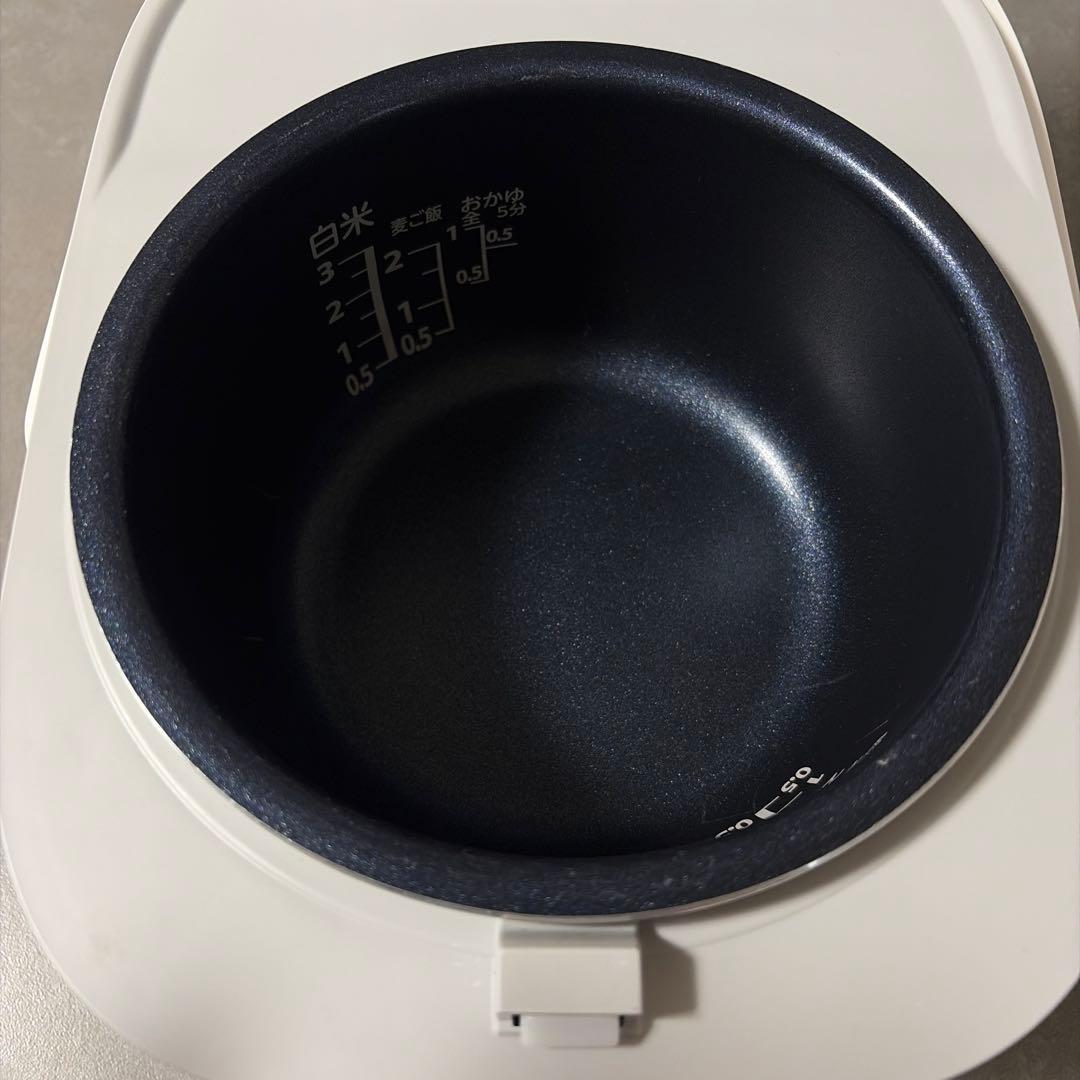 美品！　東芝TOSHIBA 炊飯器 RC-5MFM ホワイト
