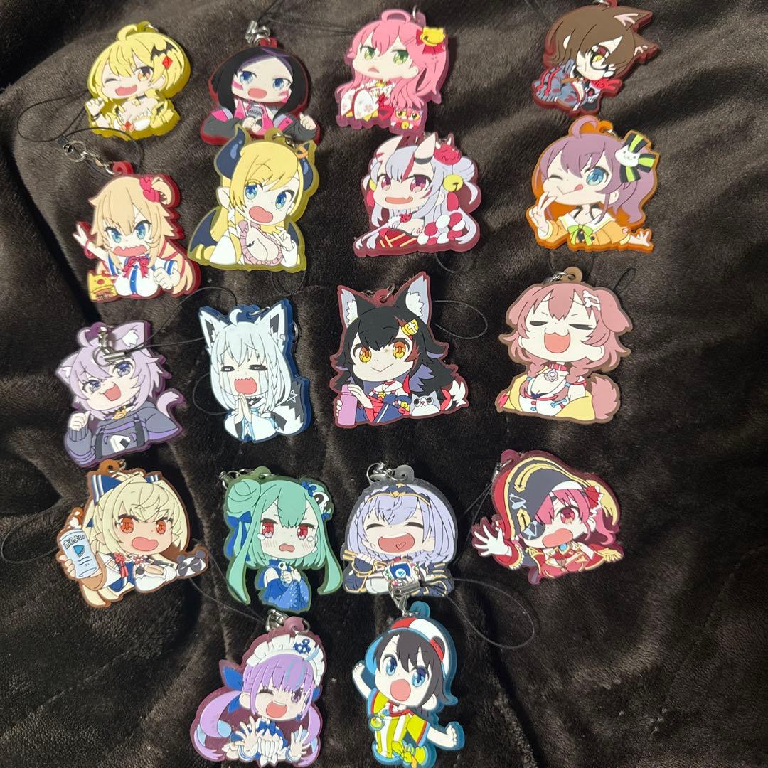 ホロライブ 猫又おかゆ 戌神ころね アクスタセット キーホルダーセット