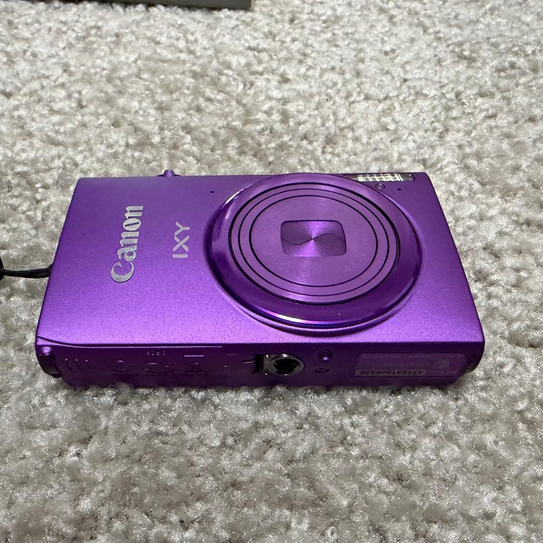 Canon キャノン IXY 430F パープル デジカメ 動作確認済み