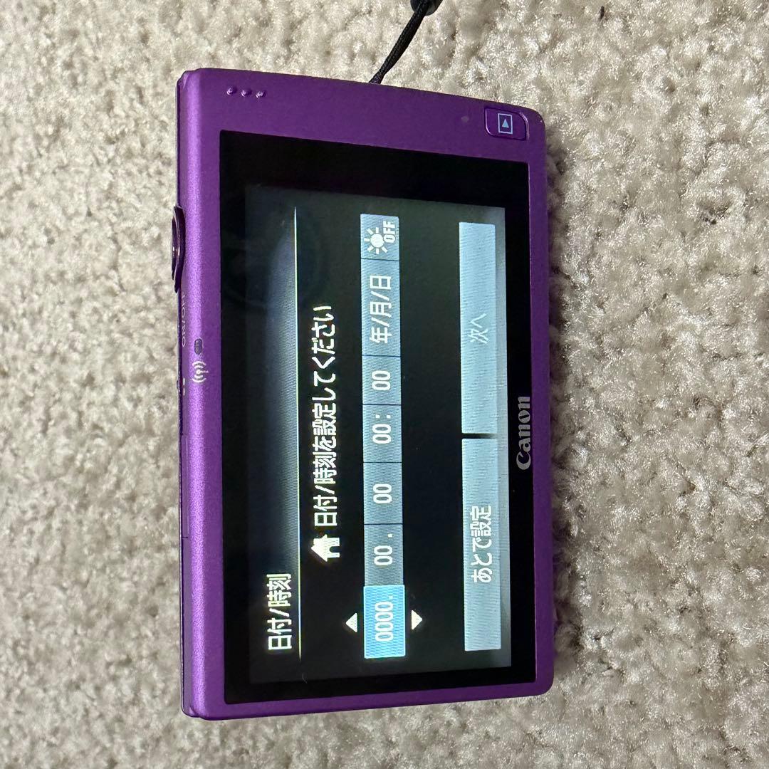 Canon キャノン IXY 430F パープル デジカメ 動作確認済み