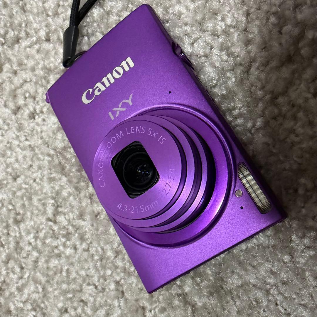 Canon キャノン IXY 430F パープル デジカメ 動作確認済み
