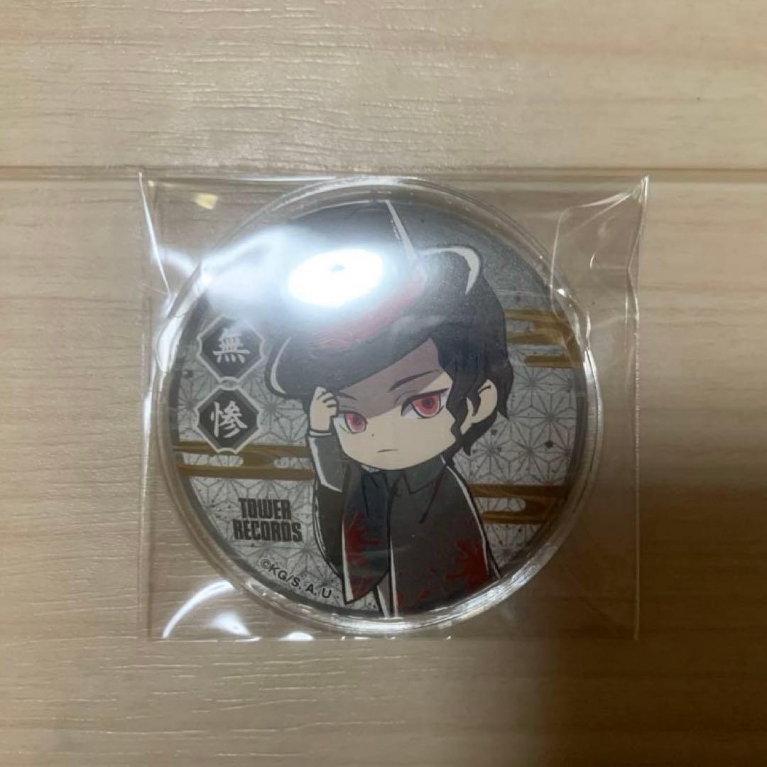 ⓪ 鬼滅の刃 鬼舞辻無惨 缶バッジ