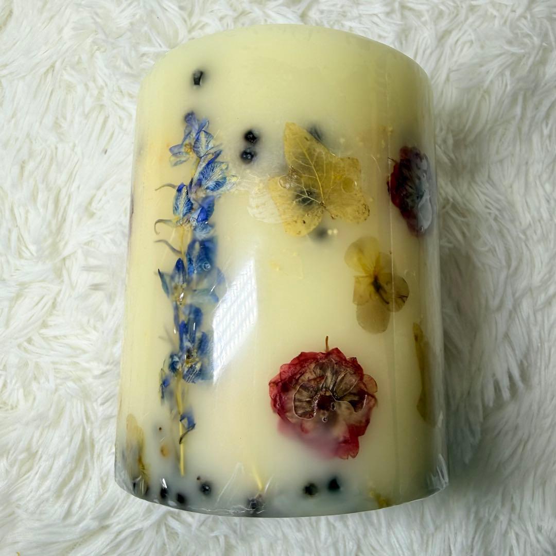 ロージーリングス　ボタニカルキャンドル　カシス&ローズ