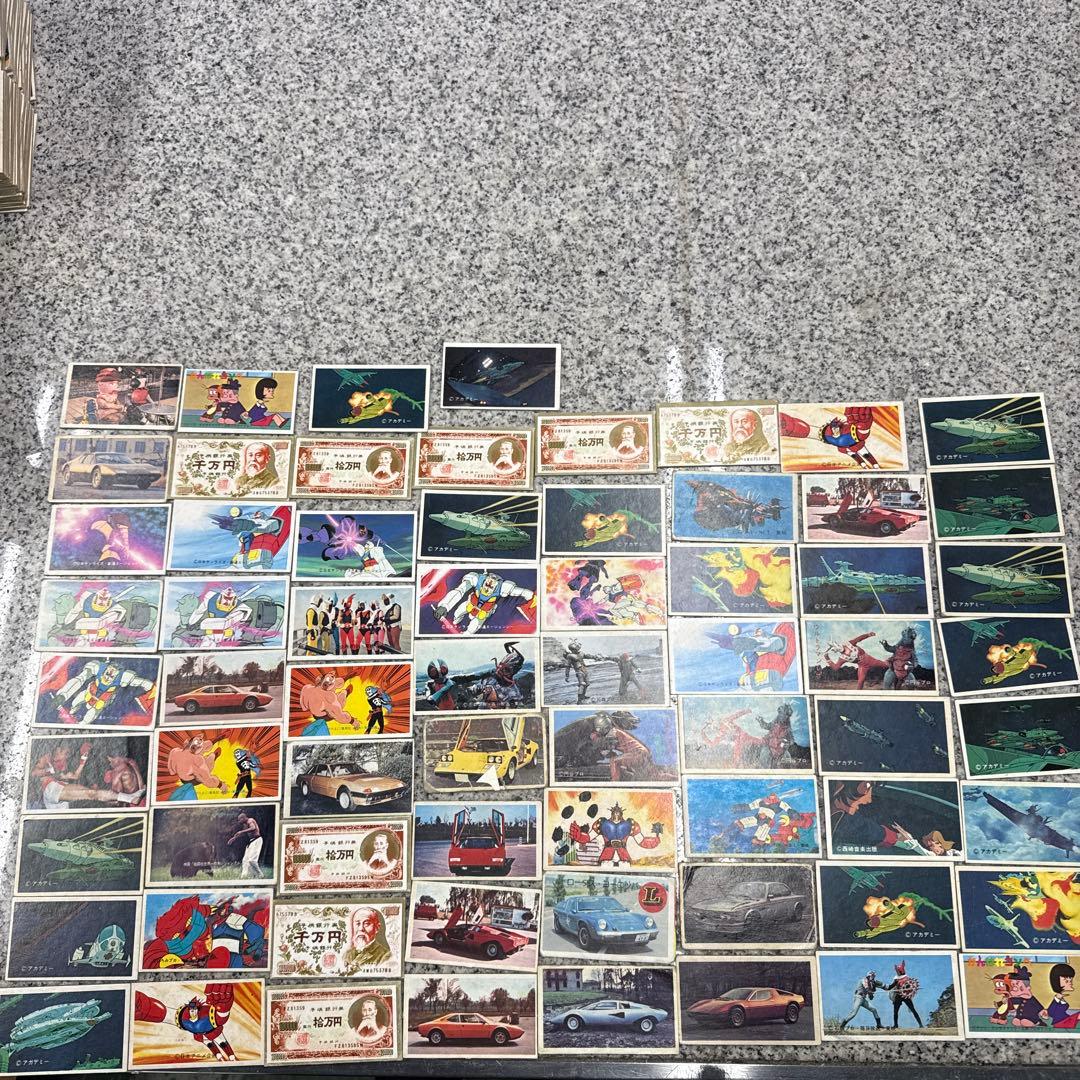 メンコ カード 568枚セット 仮面ライダー アラレちゃん 小物 格安