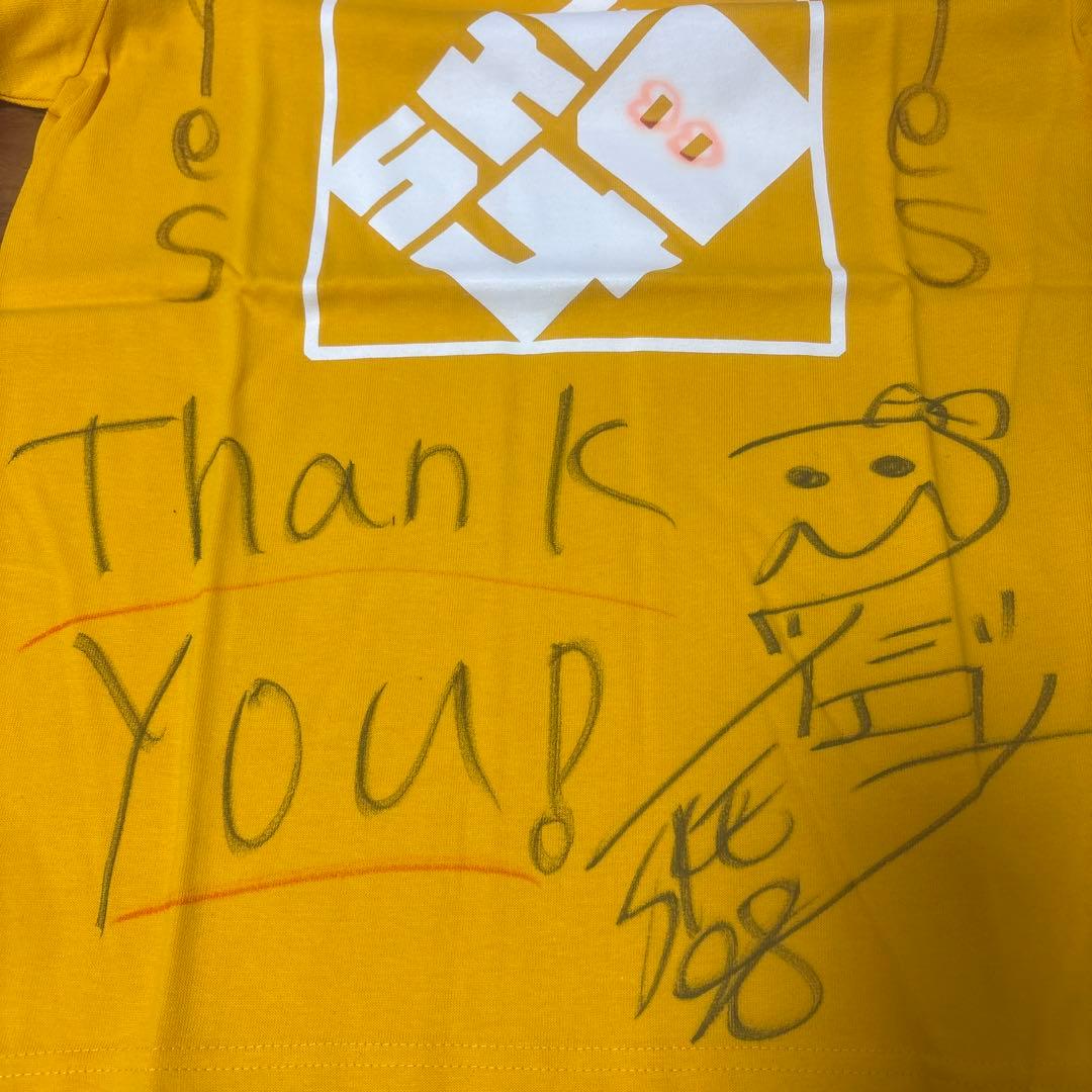 松井珠理奈　SKE48 シャツ　サイン　150