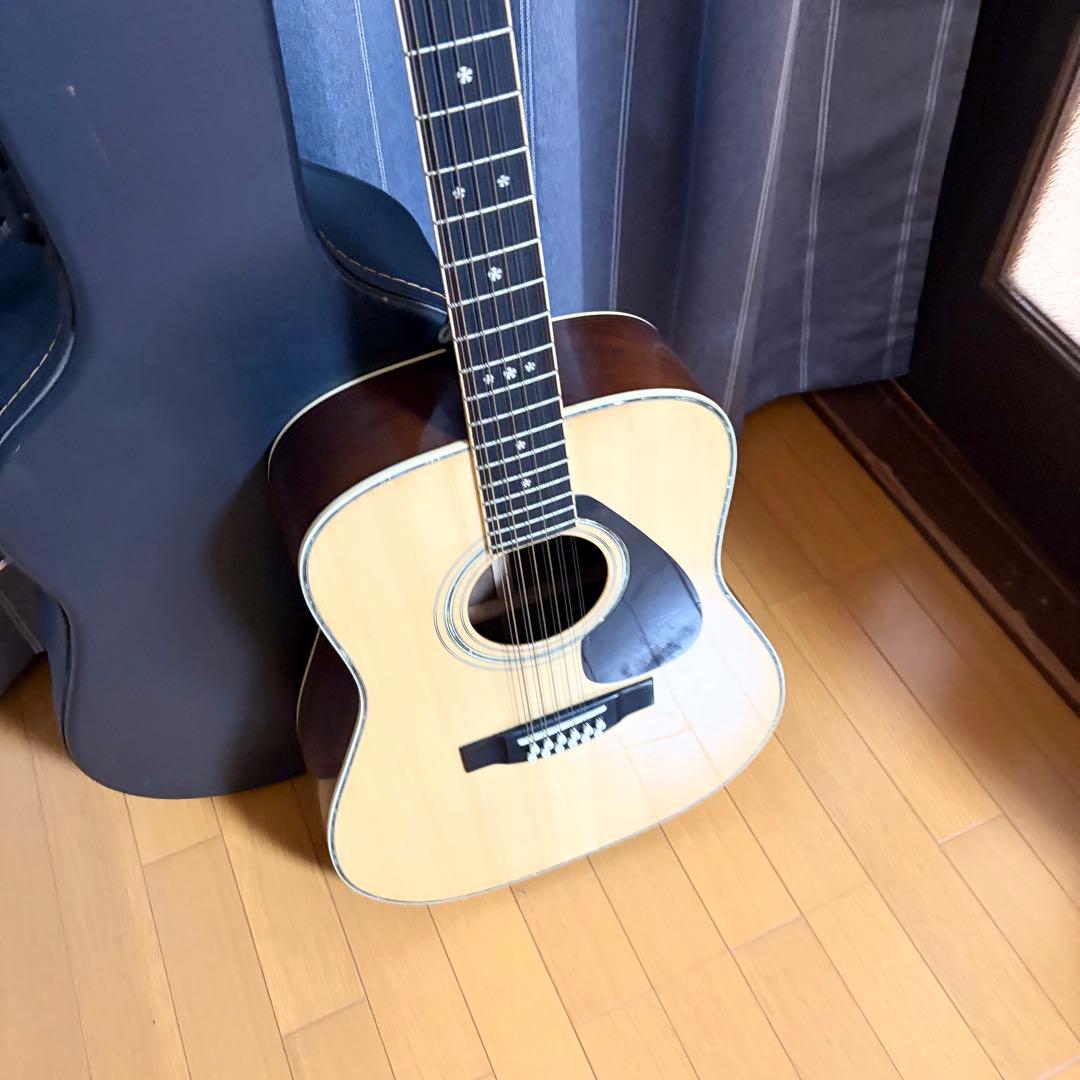 YAMAHA FG12-350 12弦 アコースティックギター ハードケース付き