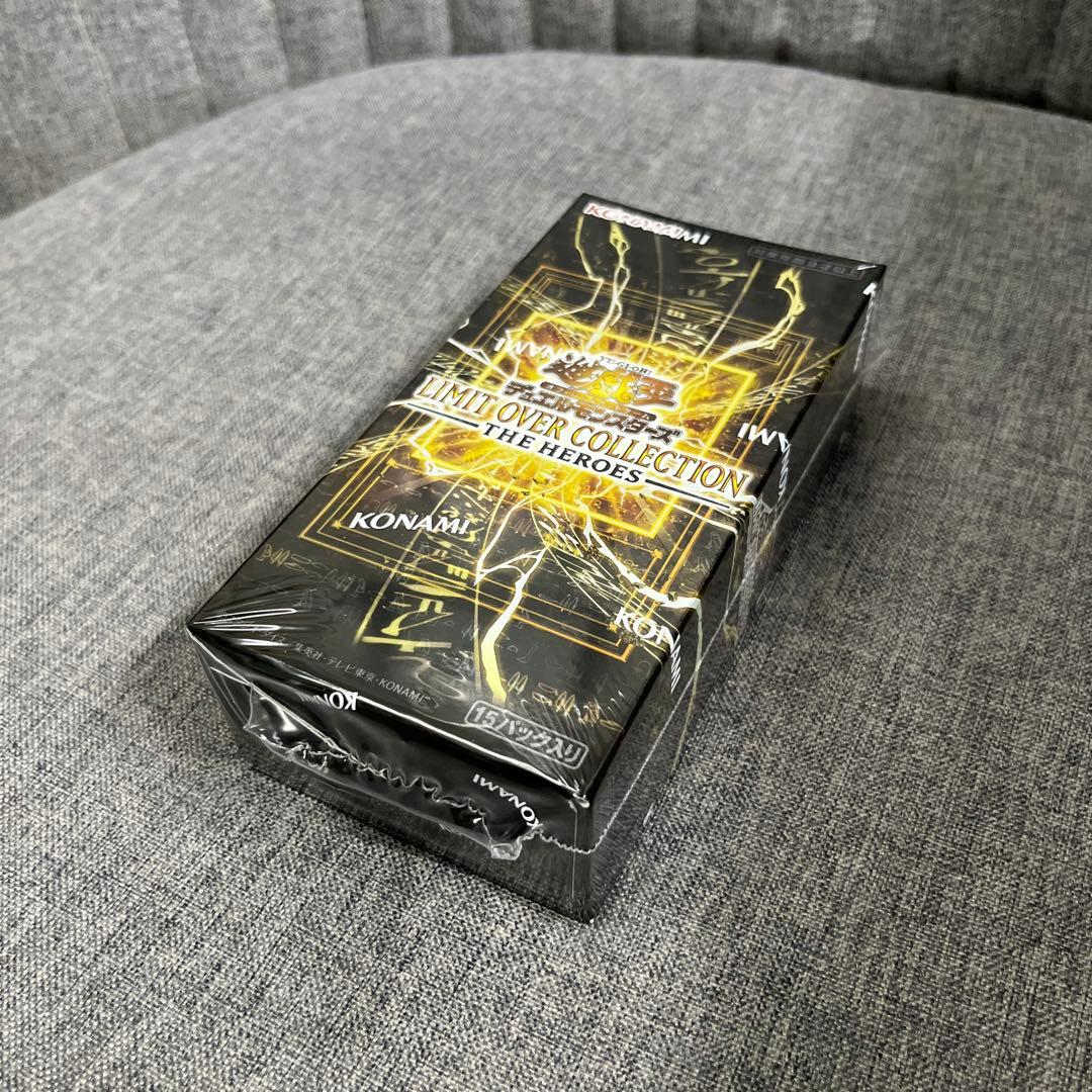 遊戯王　リミットオーバーコレクション1BOXシュリンク付き