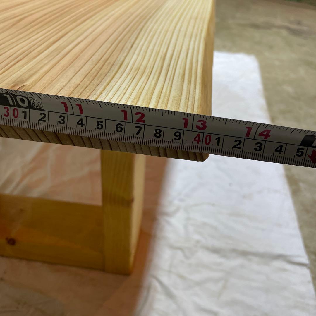 杉　一枚板　節有り