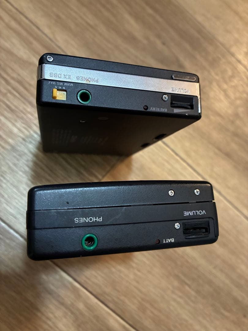 SONY カセットプレーヤー WM-506,WM-190,2台セット,外觀美品