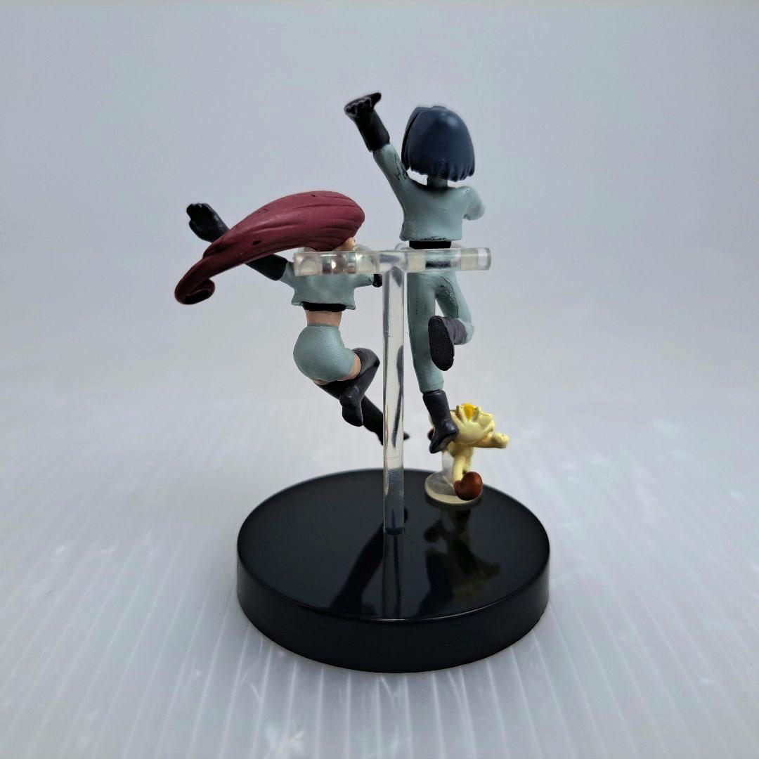 希少　立体ポケモン図鑑SPECIAL04　ロケット団　ムサシ　コジロウ　ニャース