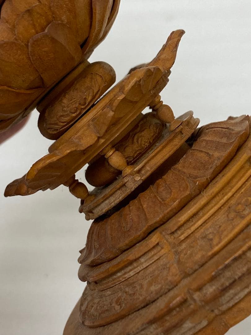 3-1944 阿弥陀如来立像　木彫り仏像