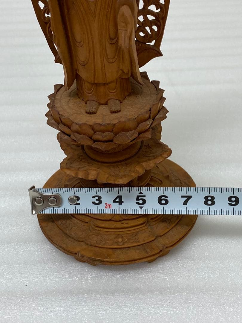 3-1944 阿弥陀如来立像　木彫り仏像