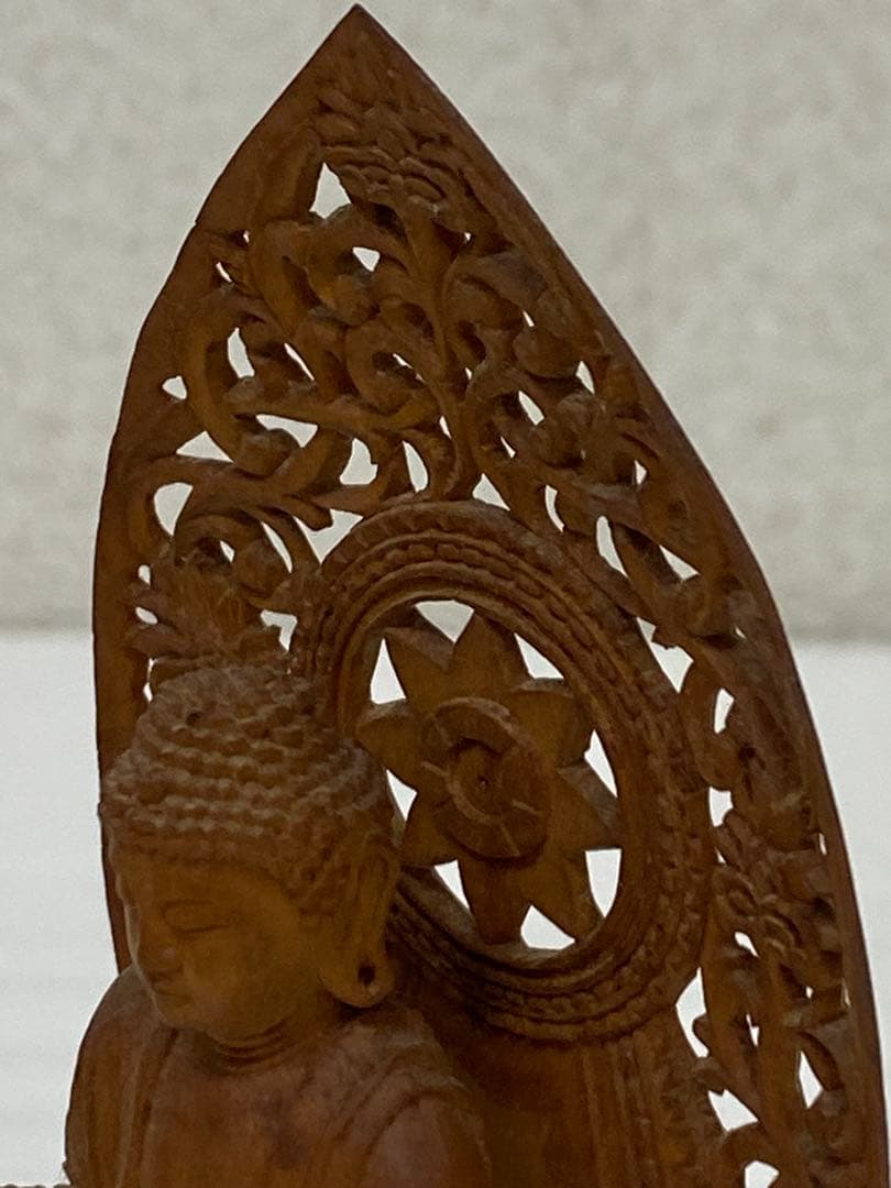 3-1944 阿弥陀如来立像　木彫り仏像