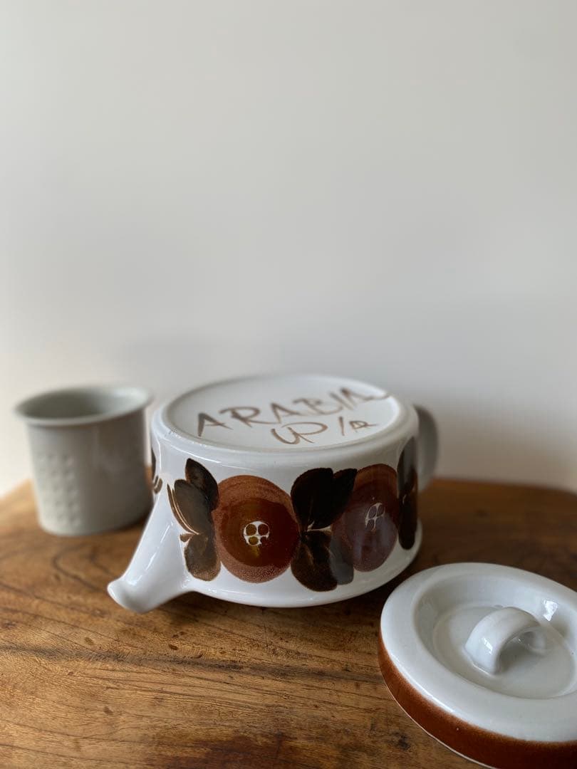 アラビア　ARABIA ティーポット　ロスマリン　Rosmarin