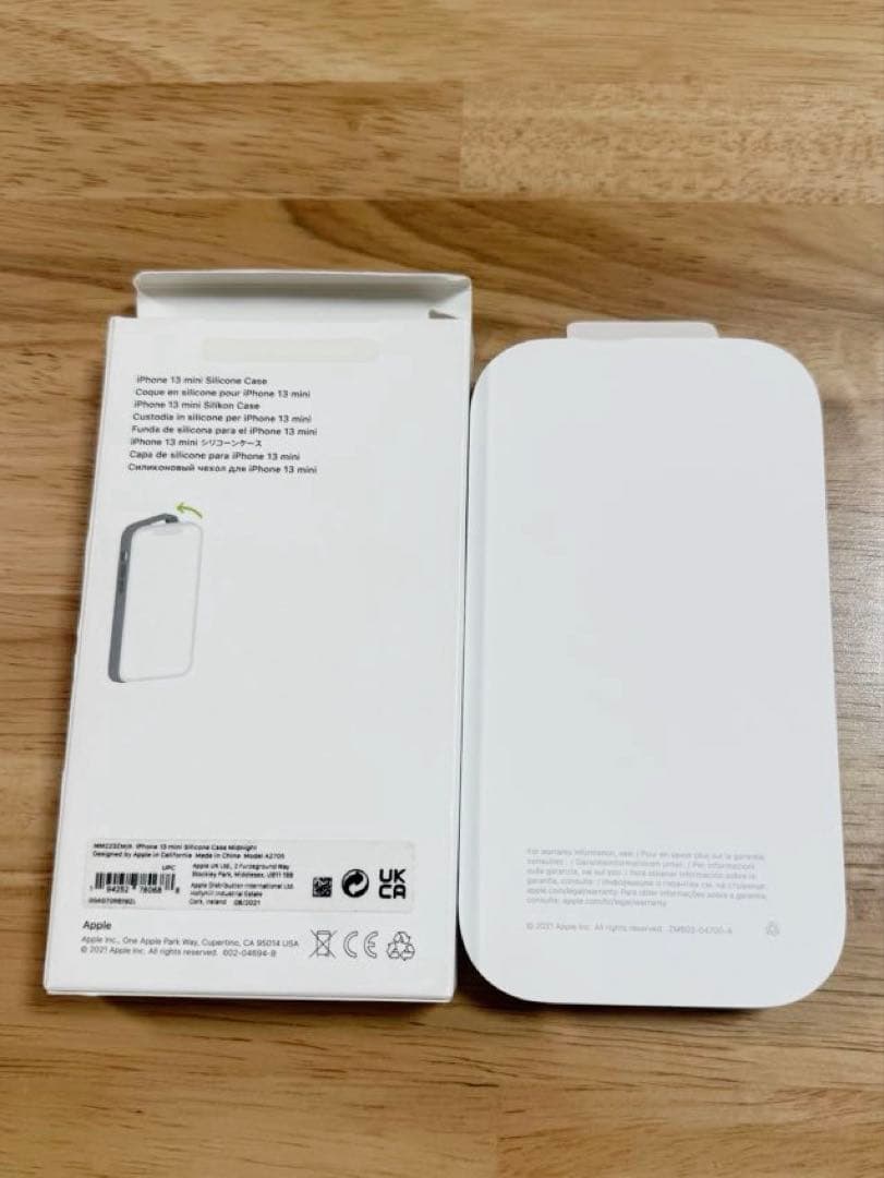 Apple iPhone13 mini 純正シリコンケース ミッドナイト
