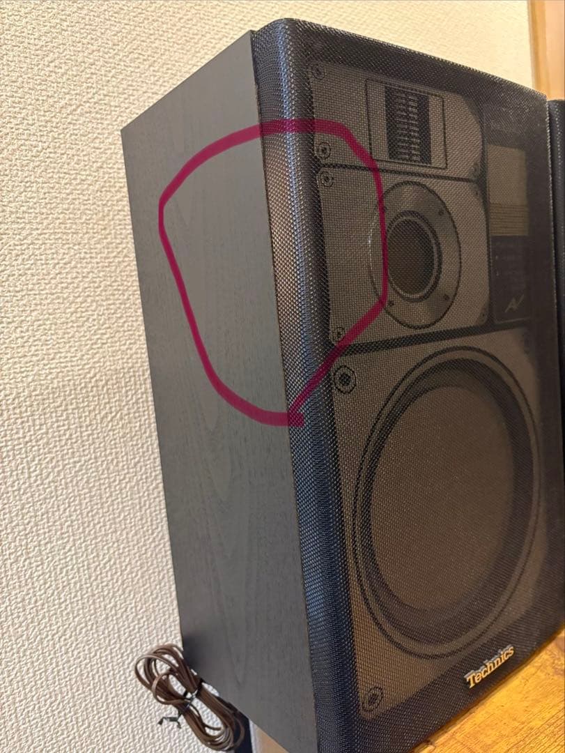 相当美品 Technics スピーカー SB-X77 正常動作