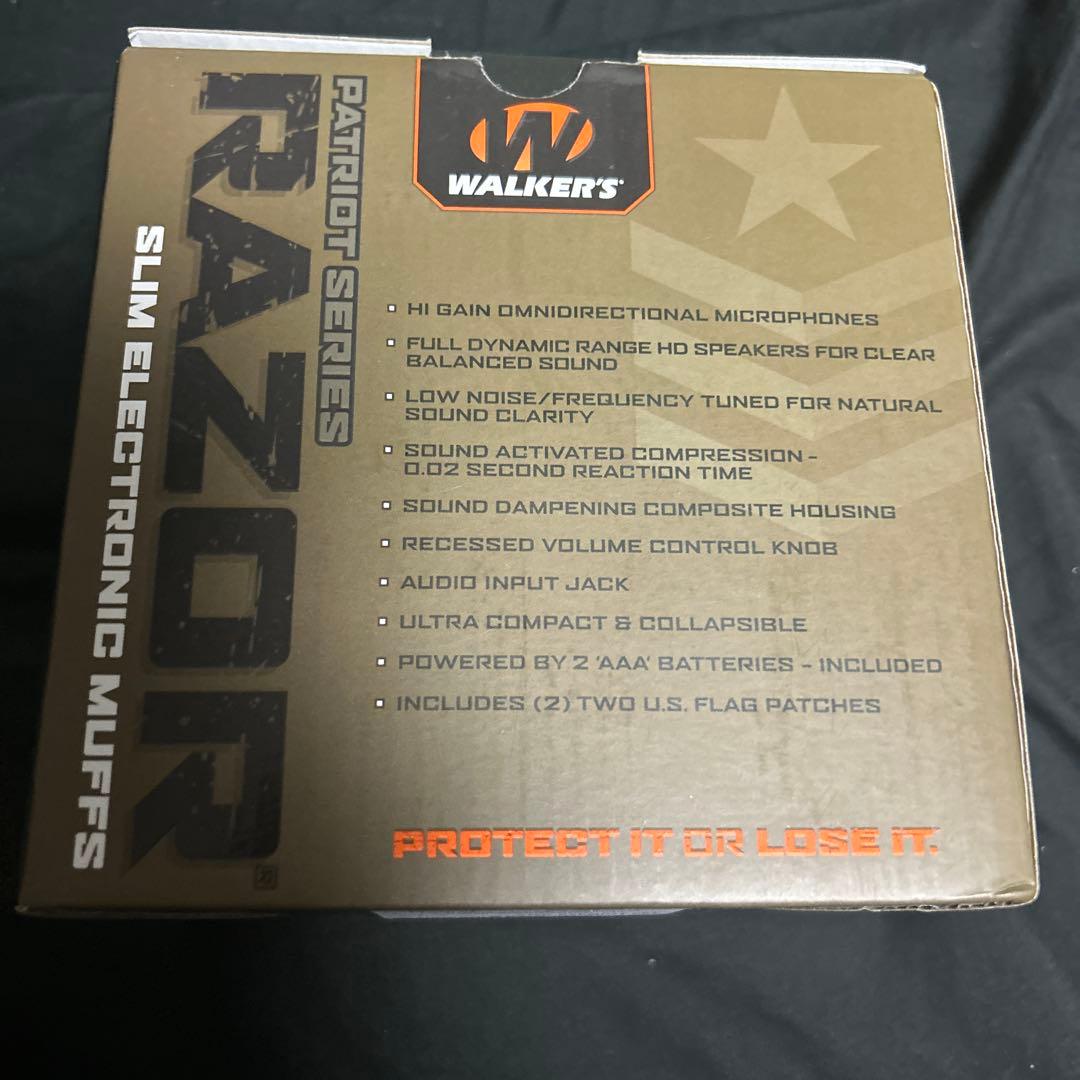 Walker's(ウォーカーズ) Razor スリム電子イヤーマフ