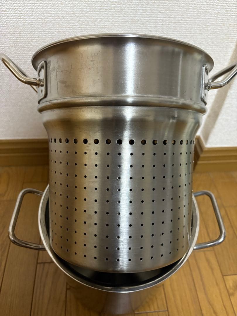 【3/12まで】フィスラー　ステンレス　18/10 パスタ鍋