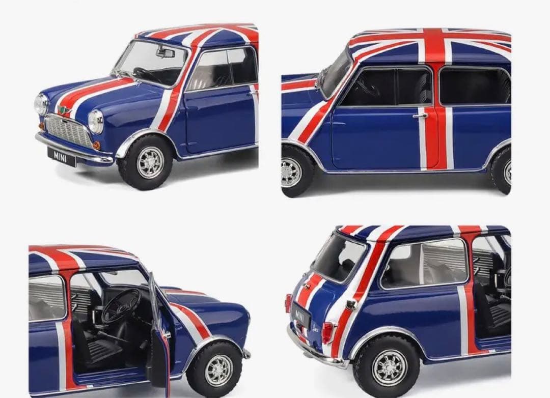 1/18 モーリスMINI クーパーユニオンジャックミニカー 新品未使用未開封