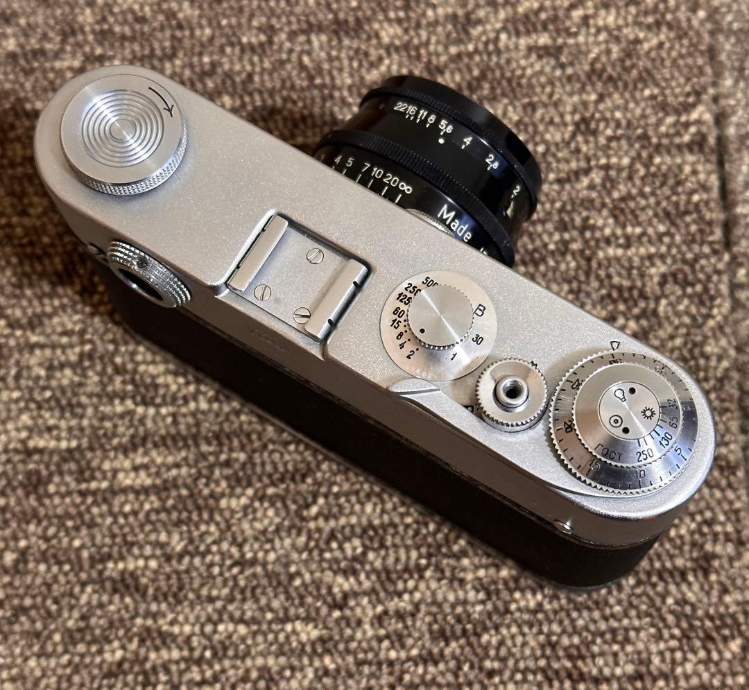 FED 3 オリンピック記念モデル D F2.8 53mm フィルムカメラ