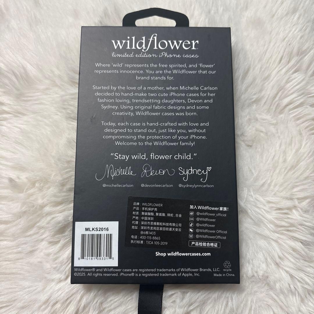 Wildflower ￼iPhone case ケース 16