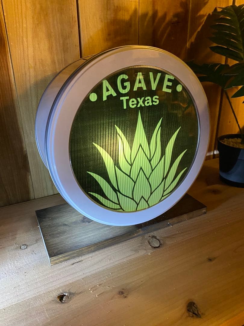 アガベ照明　スタンド照明　ベッドランプ　インテリア照明　多肉