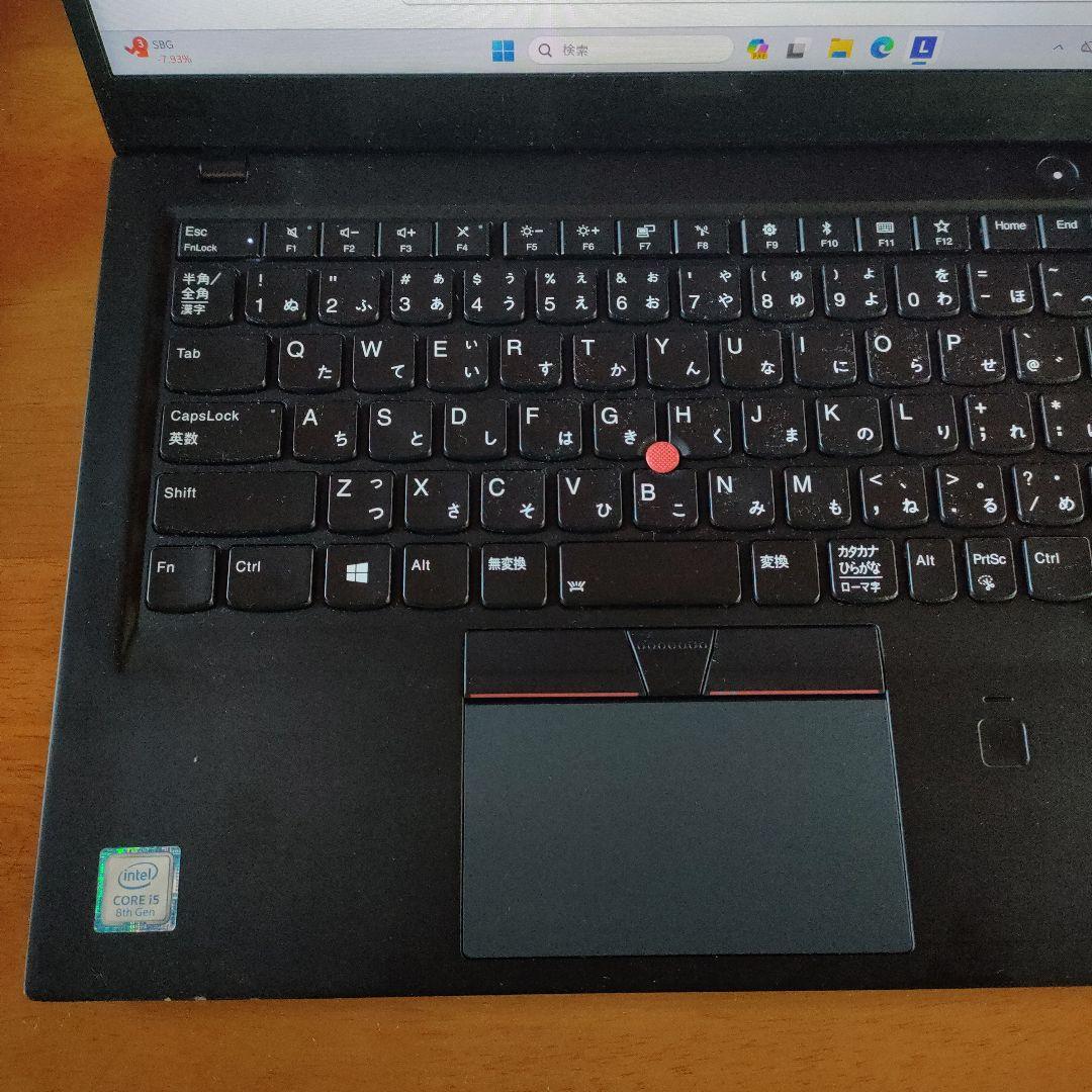 ThinkPad X1 Carbon 第8世代CPU Windows11 SSD