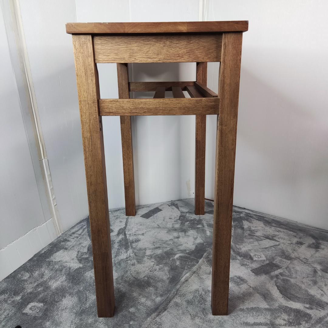 【数日セール】木製 モザイクタイル 作業台　作業机