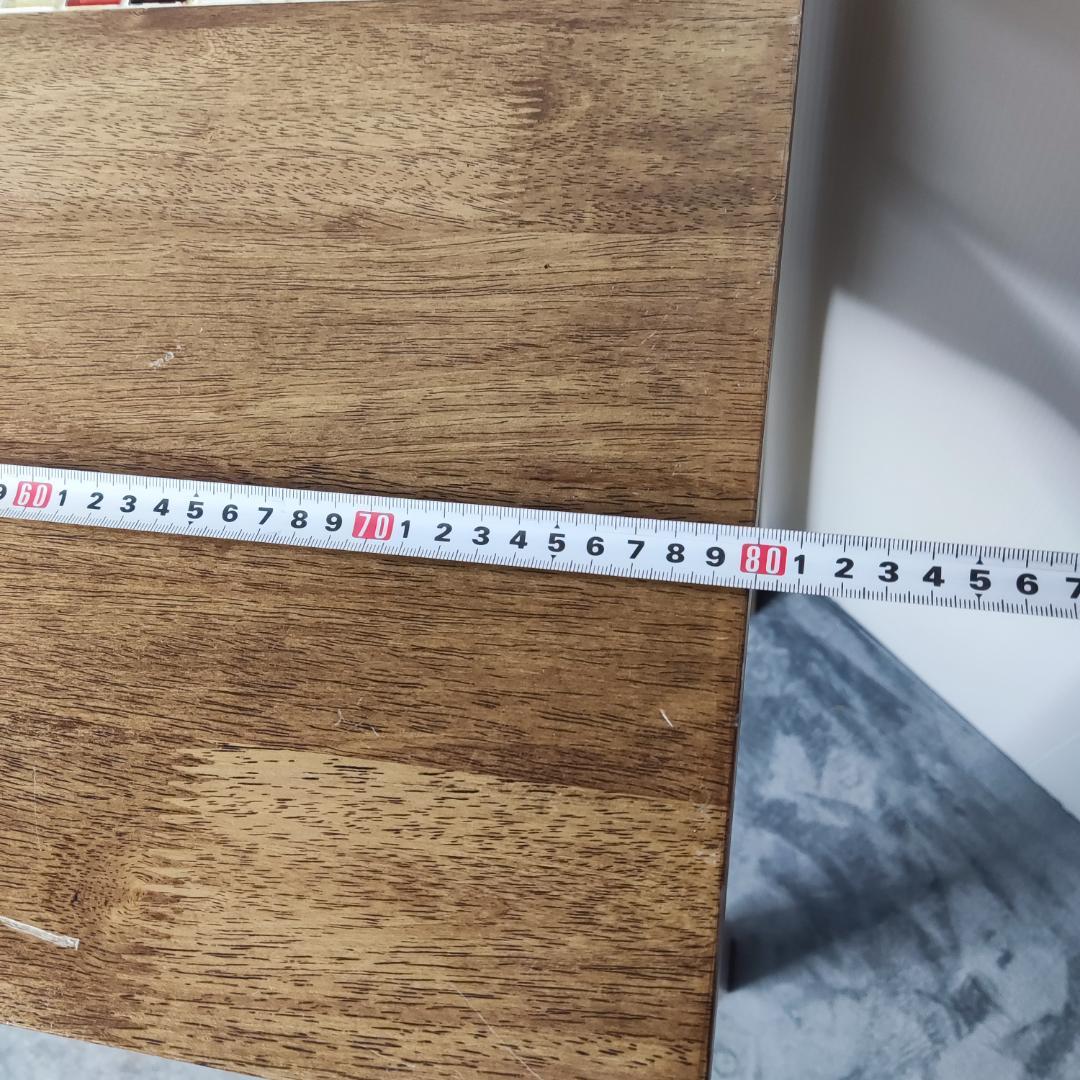 【数日セール】木製 モザイクタイル 作業台　作業机