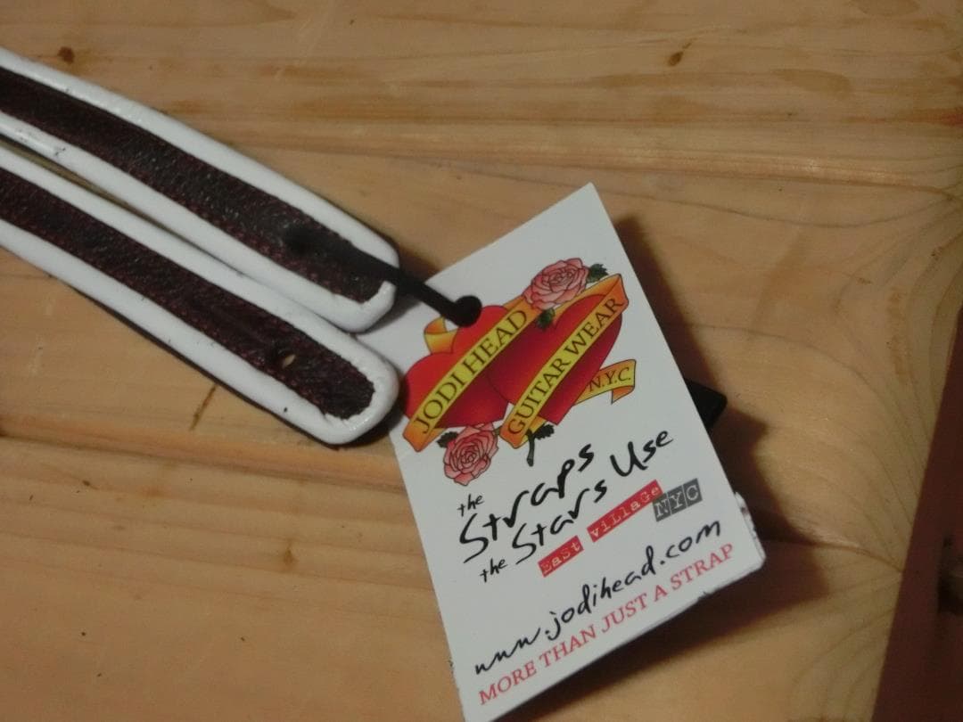 Jodi Head ジョディヘッド　ストラップ vintage 茶/白　値引不可