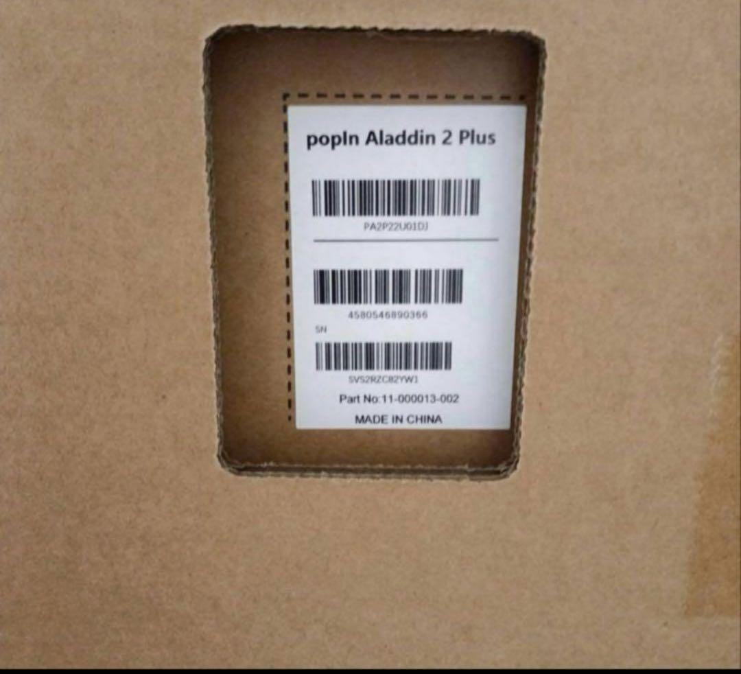 [新品未開封]　popin Aladdin 2 Plus プロジェクタ