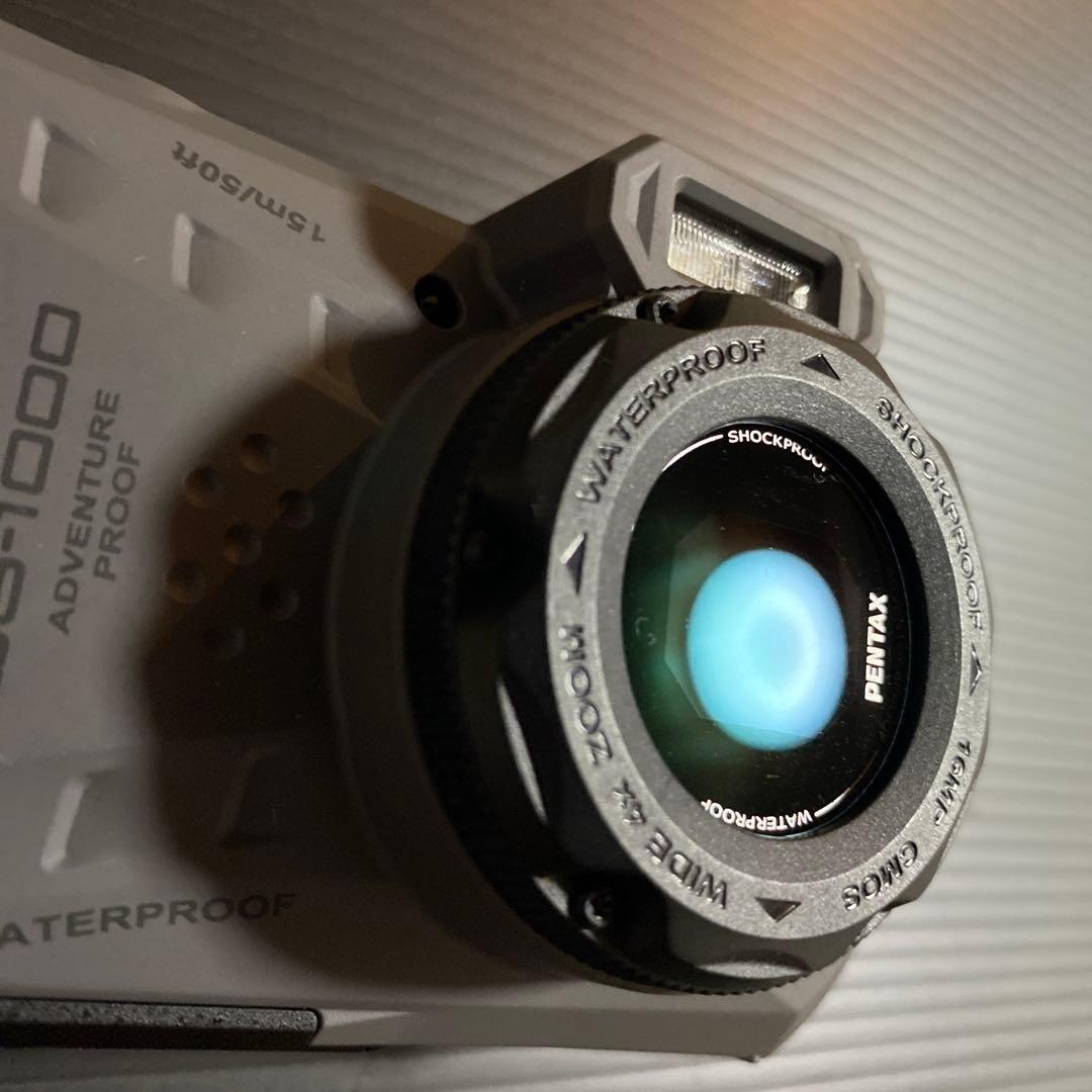PENTAX WG-1000 グレー　ペンタックス　防水