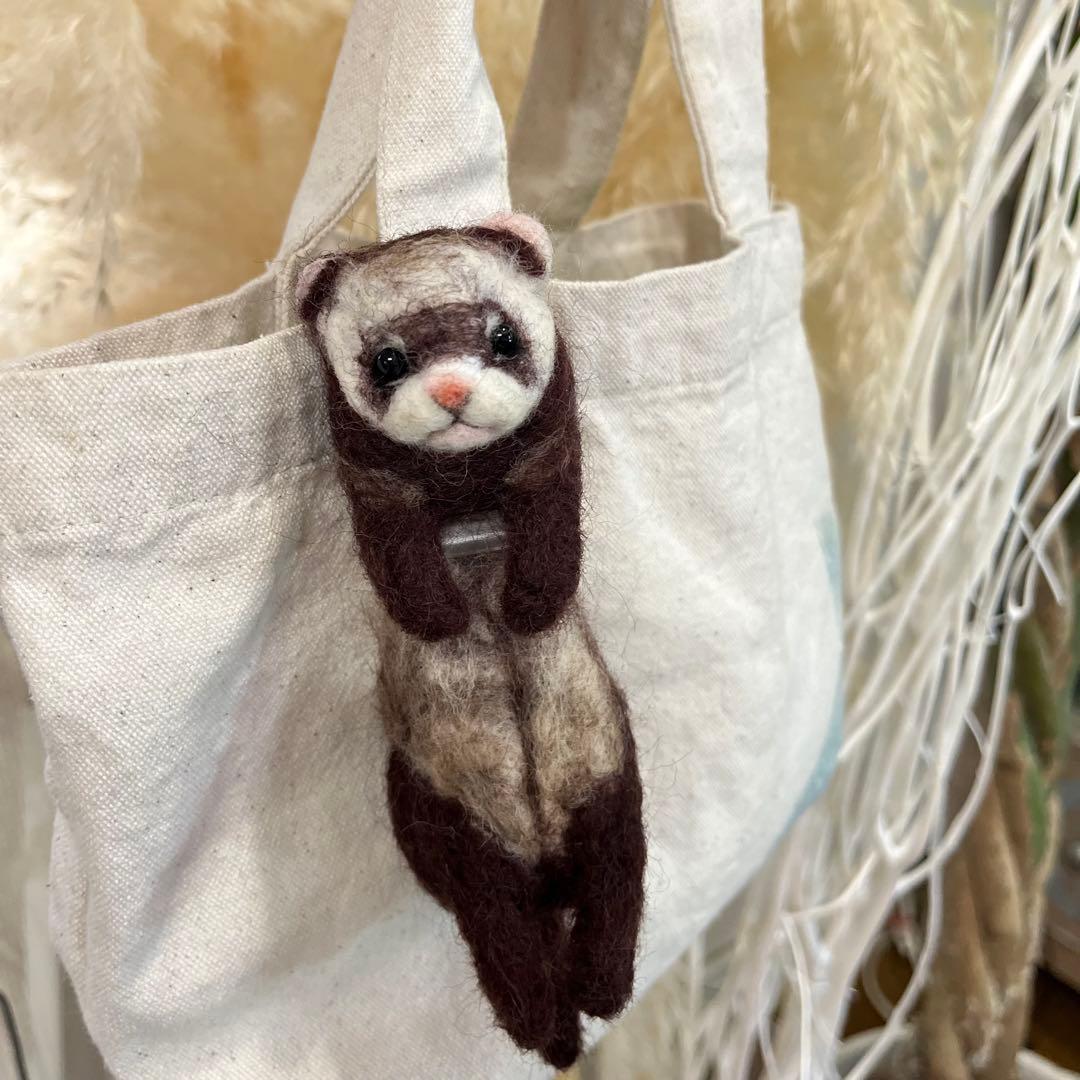 クリップペット　羊毛フェルト　うちの子オーダー　マスコット　ペット