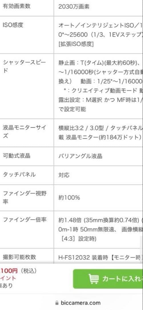 LUMIX G100D Kキット ミラーレス一眼カメラ DC-G100DK-K
