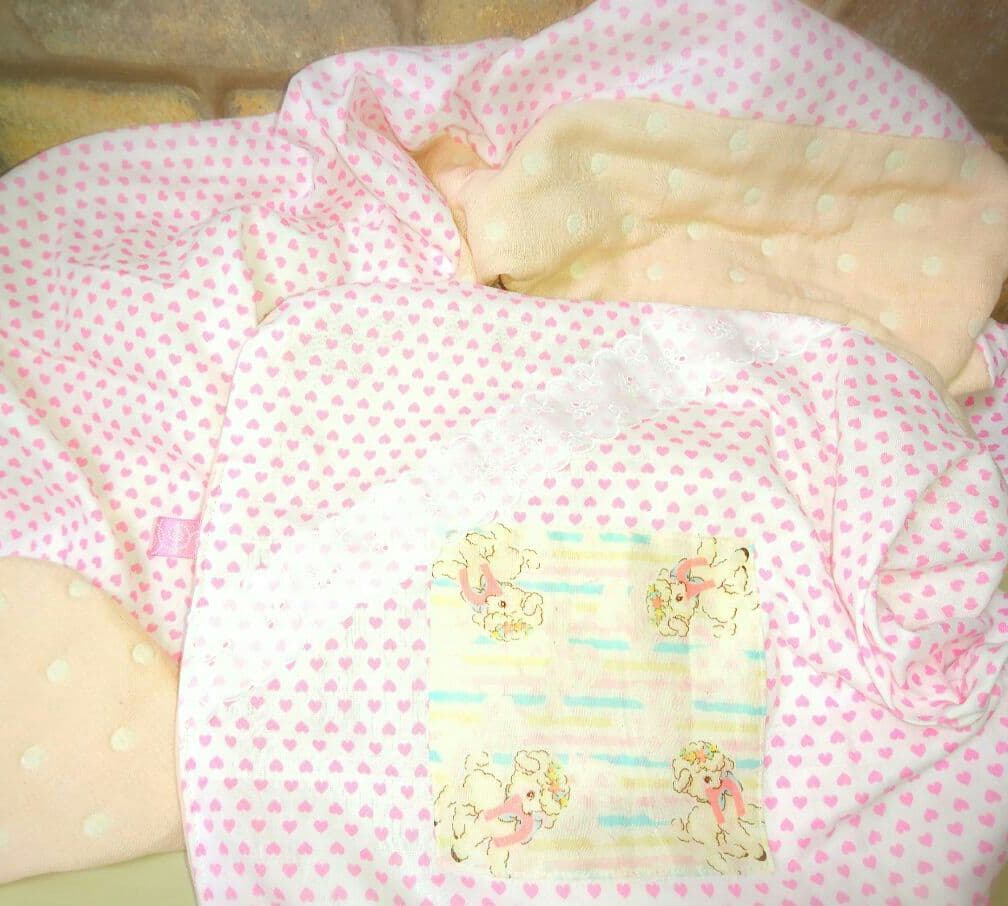 専用❤みかん＊超特価⭐ふわとろ☆８重ガーゼ⭐超特大ブランケット❤パステルハート＊