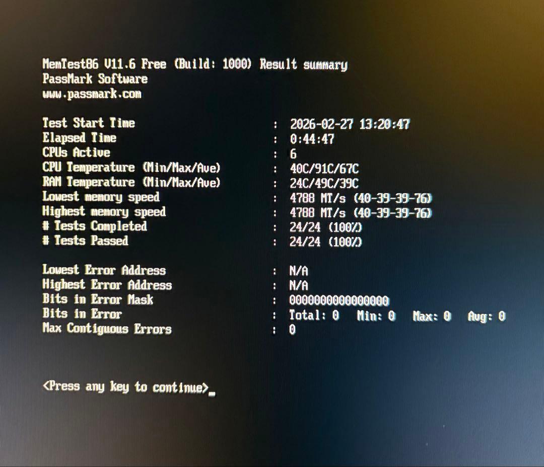 ★動作確認済み★ノートPCメモリ★DDR5-4800 8GBx2 (16GB)