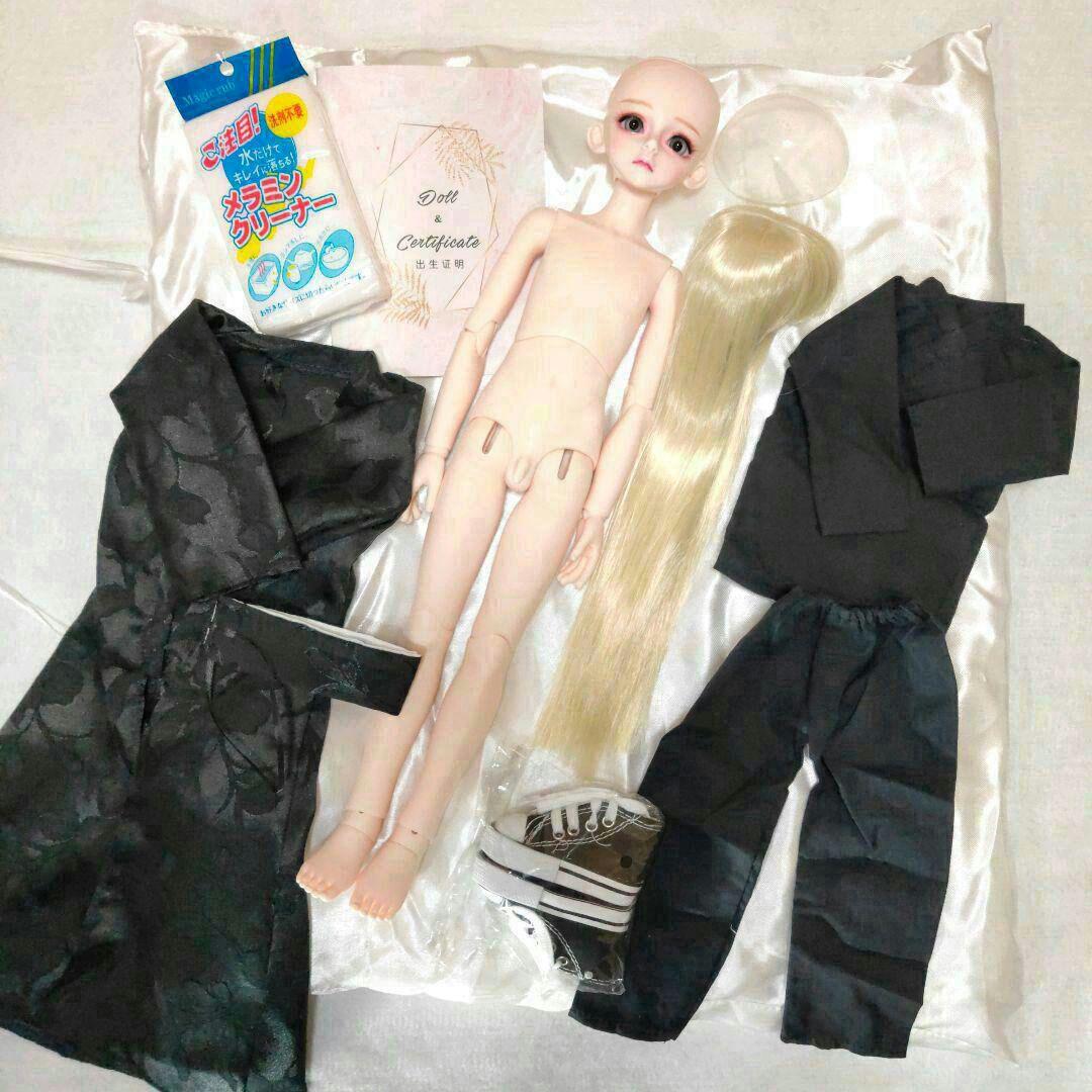 海外高級ブランドドール　本体+フルセット 1/4球体関節人形bjdアウトフィ)