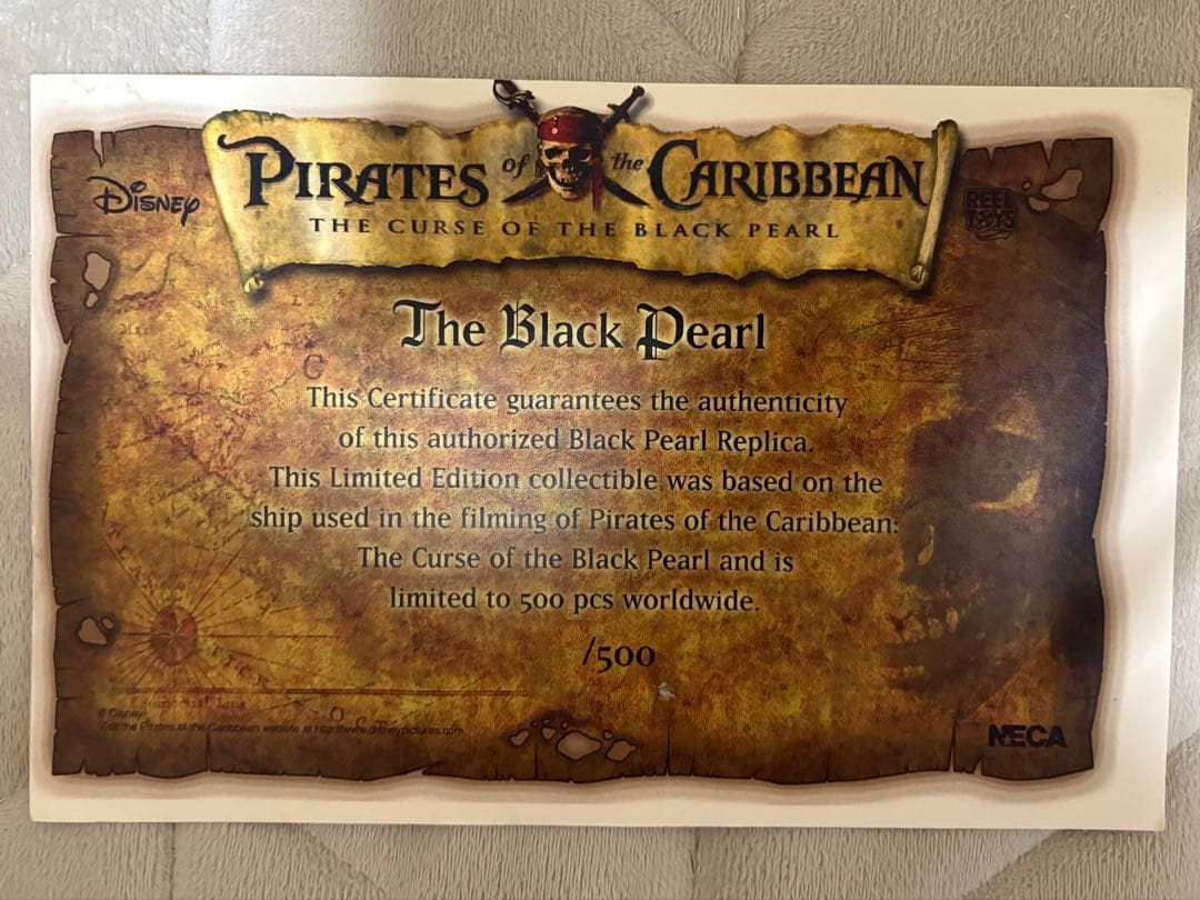 d*3様 パイレーツ オブ カリビアン ブラックパール号 レプリカ 模型 フィギ