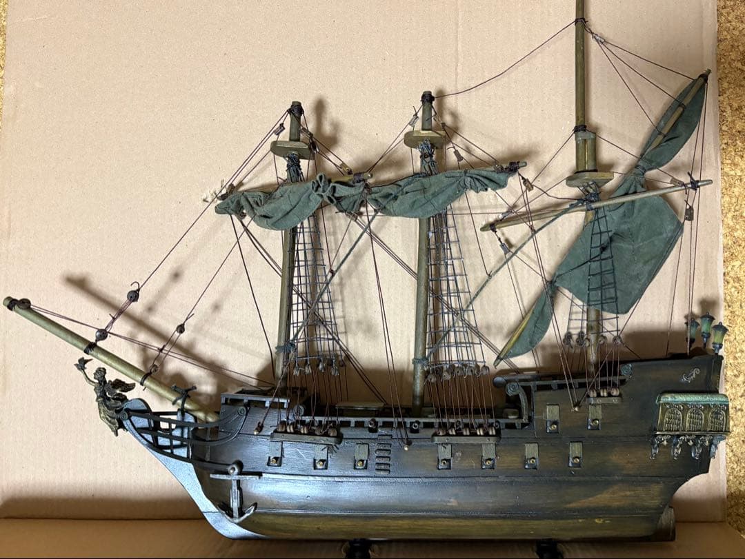 d*3様 パイレーツ オブ カリビアン ブラックパール号 レプリカ 模型 フィギ