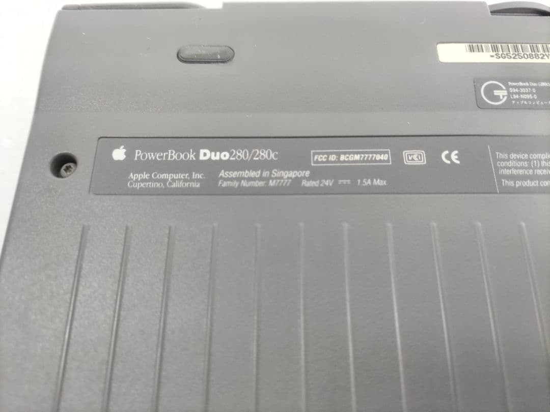 Apple PowerBook Duo 280C M2332J/A ジャンク