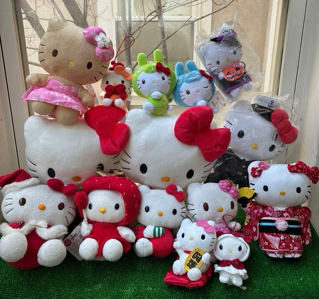 サンリオ　ハローキティ　ぬいぐるみ　マスコット　まとめ売り