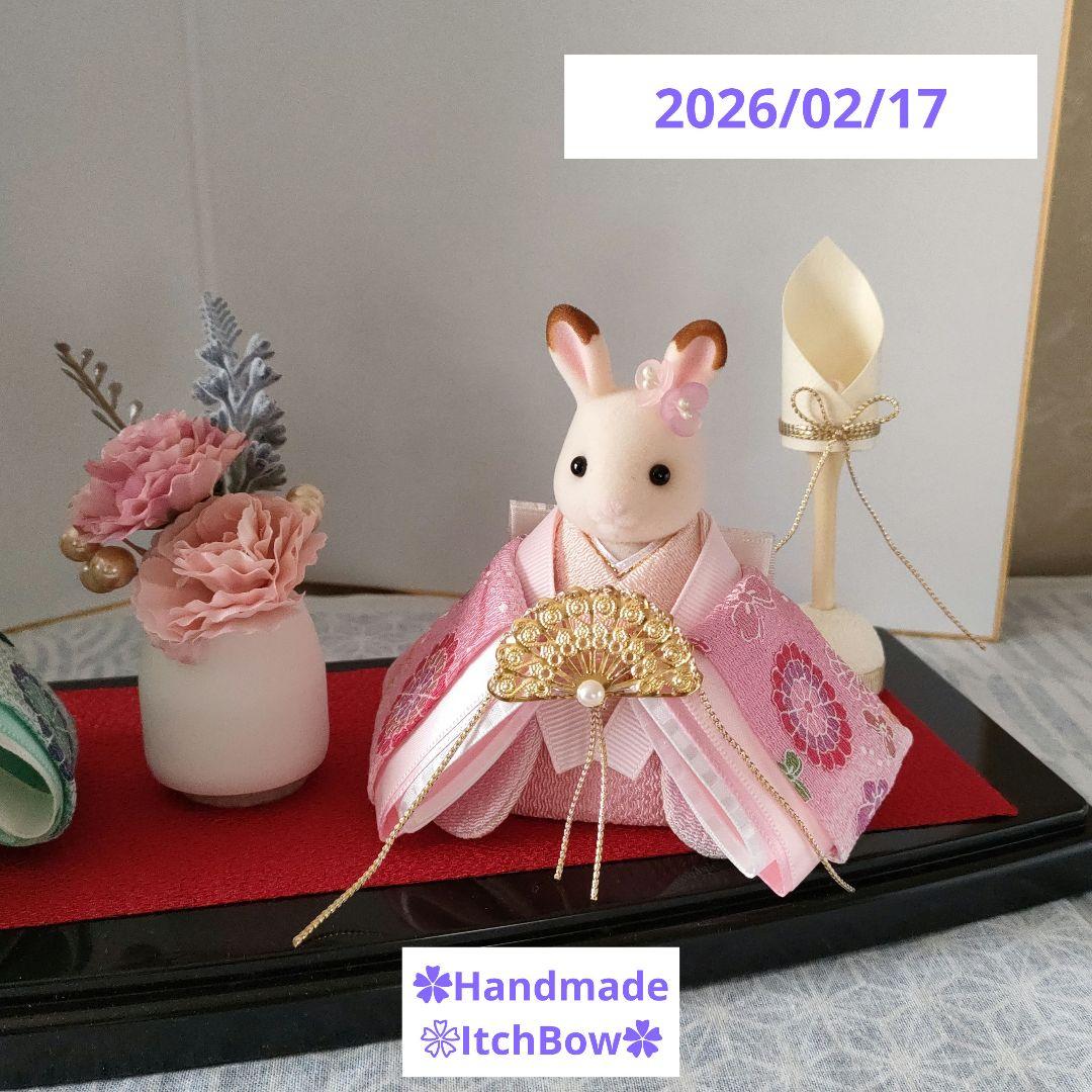 ✿専用です✿　シルバニアファミリーお雛様《07》桃の節句飾り ハンドメイド
