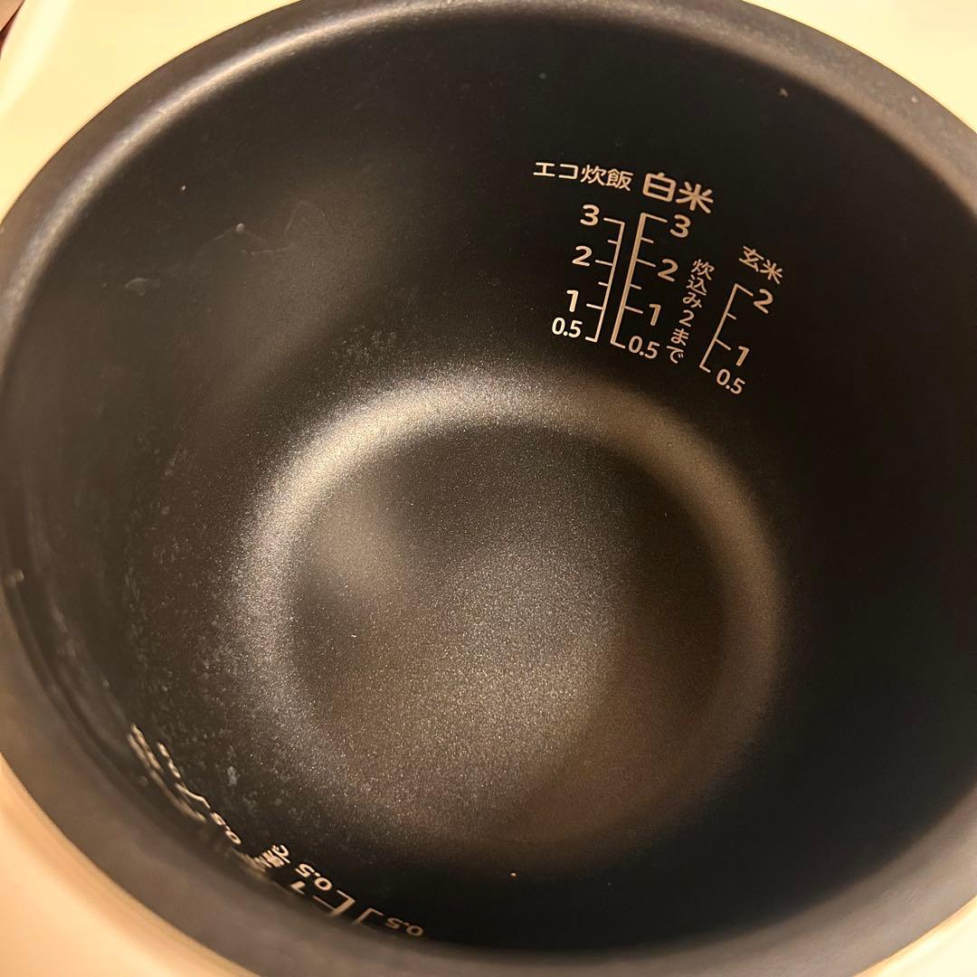 【即日発送✨️】【極美品】eangle炊飯ジャー 3合炊きANGV-RCI05-A