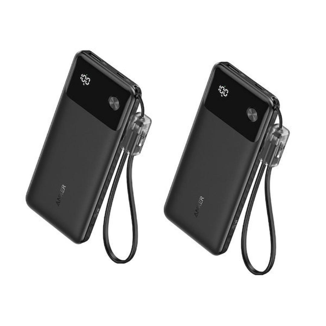 Anker Power Bank 2パック 10000mAh モバイルバッテリー