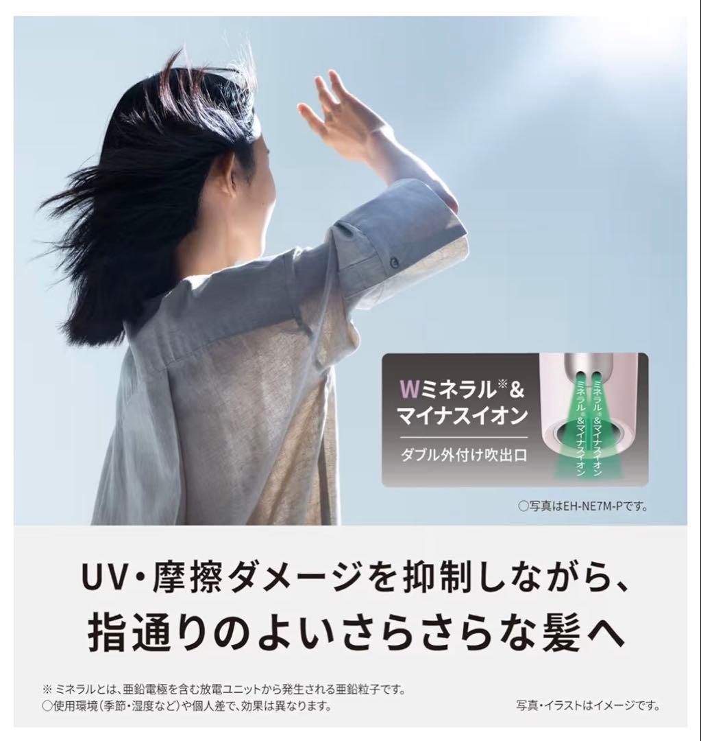 ⭐️新品開封品⭐️Panasonic イオニティ EH-NE7M-H（ダークグレー）