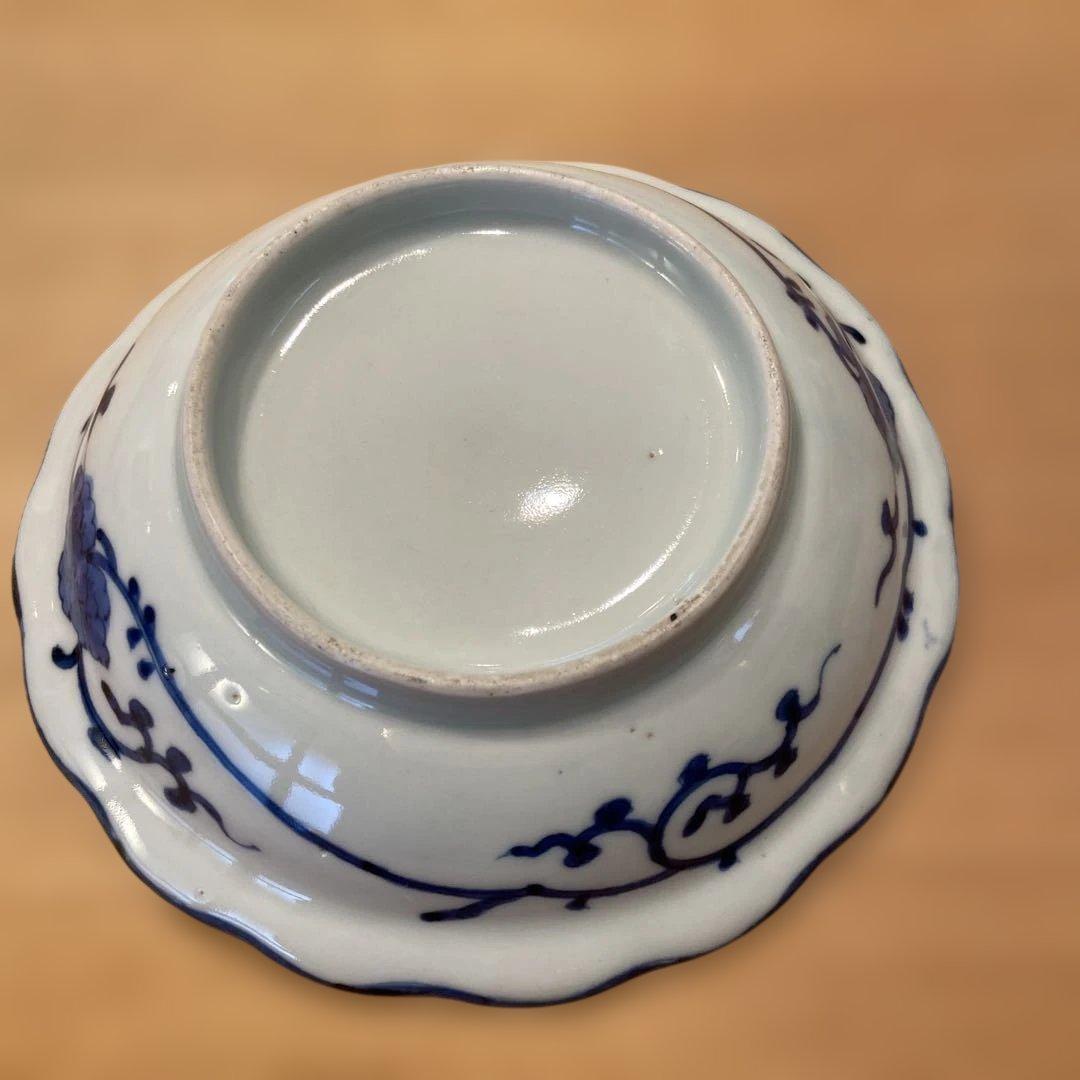 古伊万里染付５寸皿　２枚