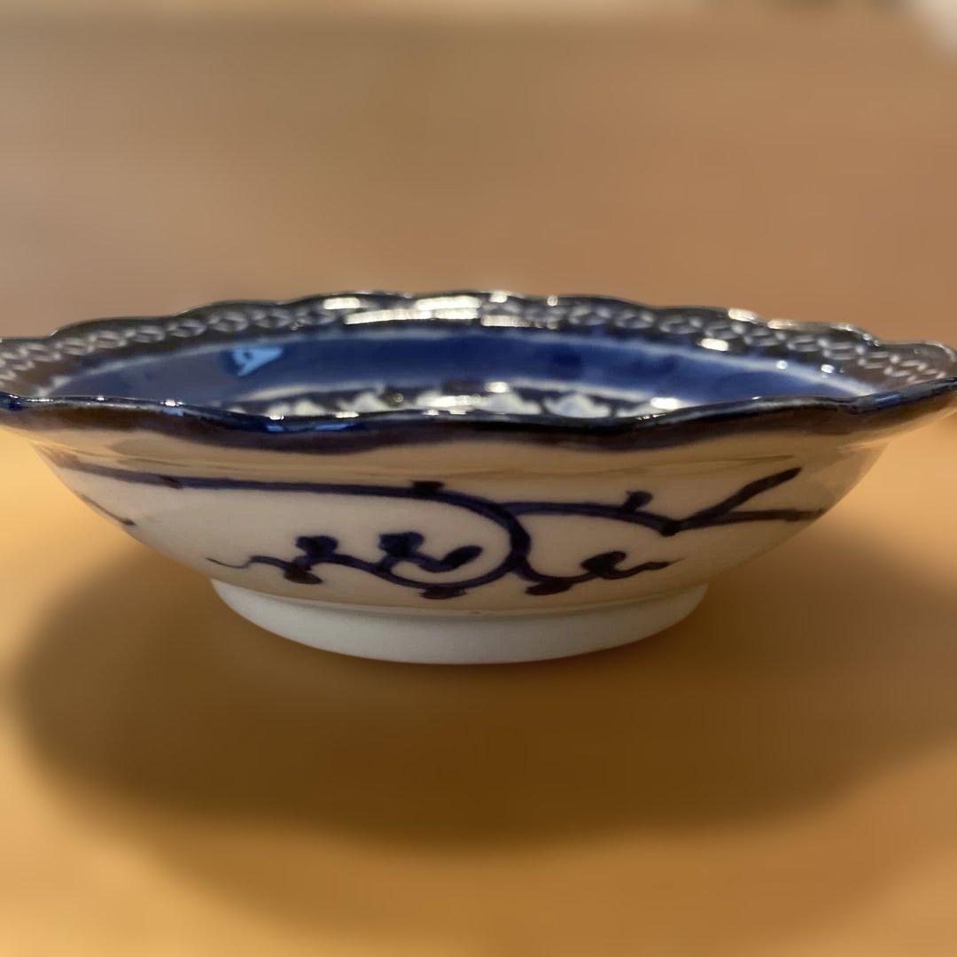 古伊万里染付５寸皿　２枚