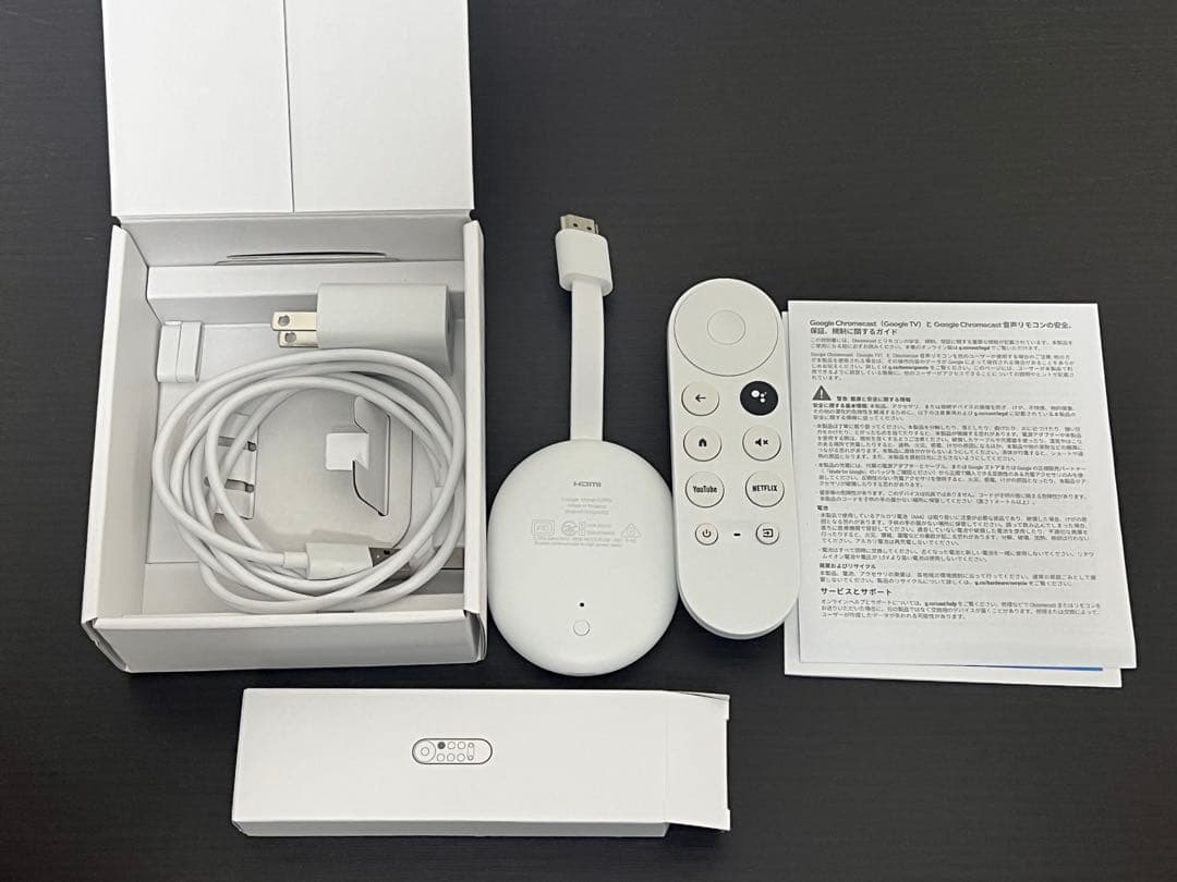 美品】Google Chromecast with Google TV 4K
