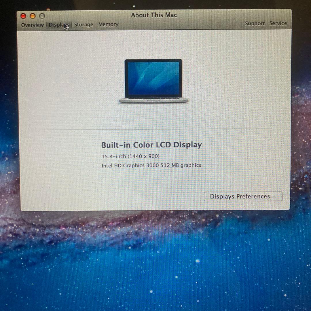 MacBook本体 MacBook Pro A1286 i7 16GB